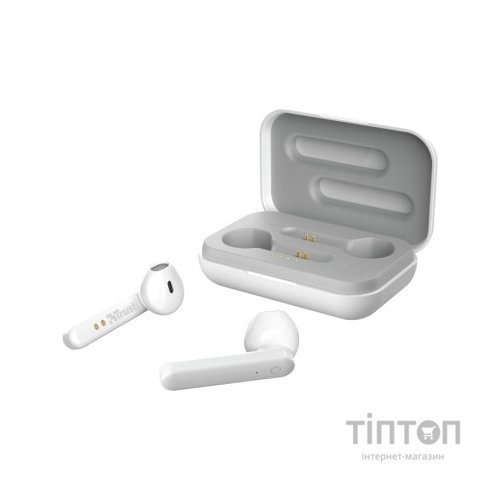 Навушники Trust Primo Touch True Wireless Mic White (23783)