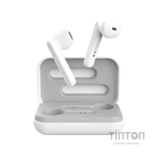 Навушники Trust Primo Touch True Wireless Mic White (23783)