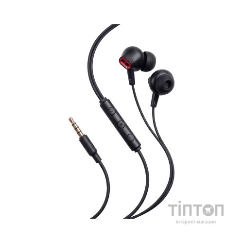 Навушники Vention Echo Lite 3.5mm In-Ear Wired Black (GBABAV)