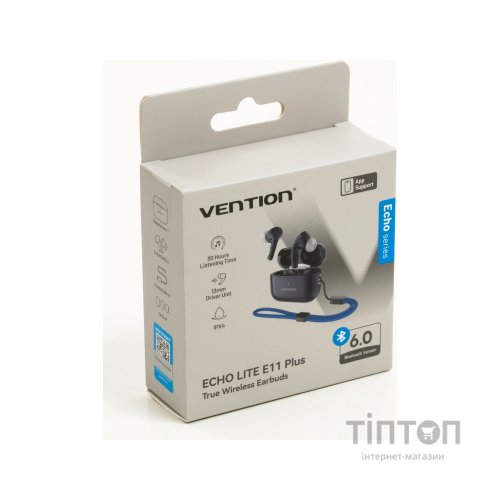 Навушники Vention Echo Lite E11 Plus Blue (NBVL0-Plus)
