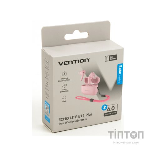 Навушники Vention Echo Lite E11 Plus Pink (NBVP0-Plus)