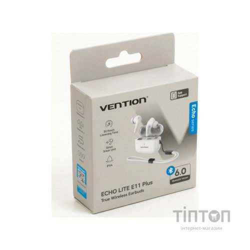 Навушники Vention Echo Lite E11 Plus White (NBVW0-Plus)
