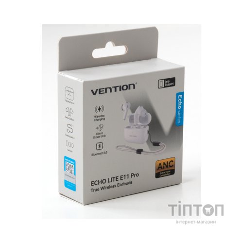 Навушники Vention Echo Lite E11 Pro White (NBVW0-Pro)
