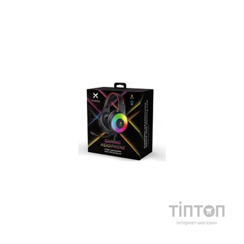 Навушники Vinga HSCU-100 Gaming LED Black (HSCU-100)