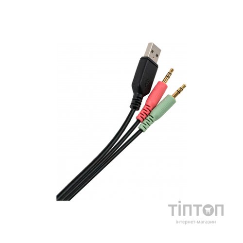 Навушники Vinga HSCU-100 Gaming LED Black (HSCU-100)