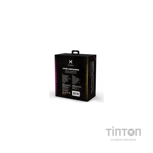 Навушники Vinga HSCU-160 Gaming LED Black (HSCU-160)