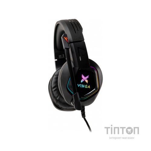Навушники Vinga HSCU-160 Gaming LED Black (HSCU-160)
