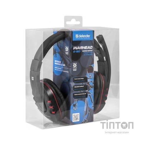 Навушники Warhead G-160 Black Defender (64113)