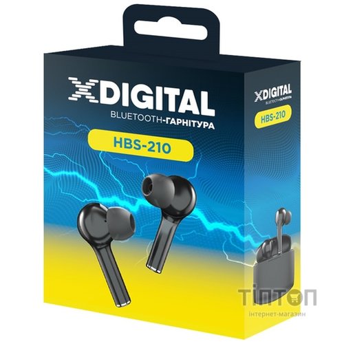 Навушники X-DIGITAL HBS-210 Чорний