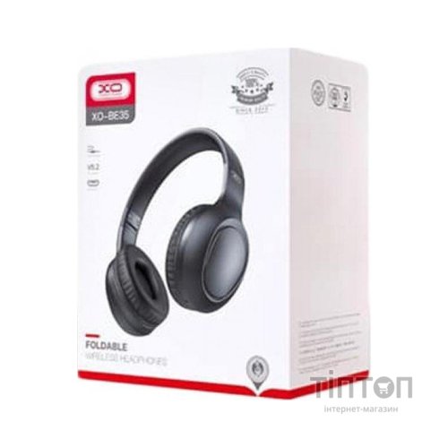 Навушники XO BE35 Black (XO-BE35BK)