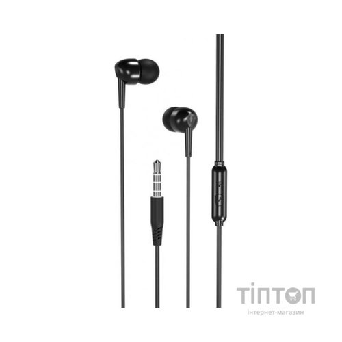 Навушники XO EP37 Black (XO-EP37BK)