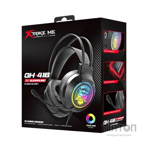 Навушники Xtrike ME GH-416 Black (GH-416)
