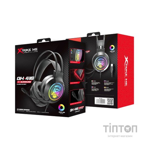 Навушники Xtrike ME GH-416 Black (GH-416)