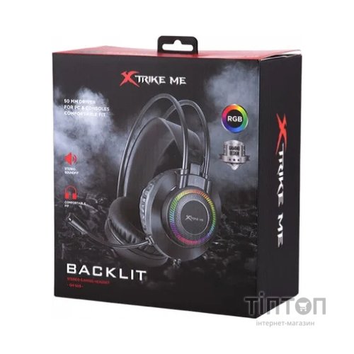 Навушники Xtrike ME GH-509 RGB Black (GH-509)