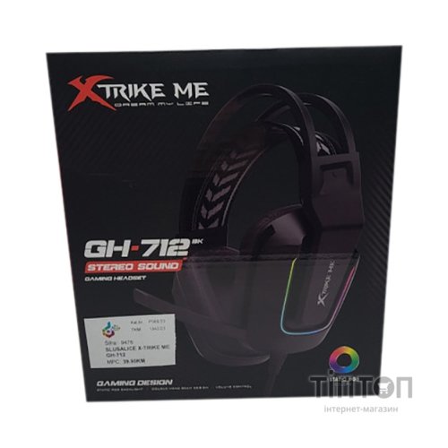 Навушники Xtrike ME GH-712 Black (GH-712)