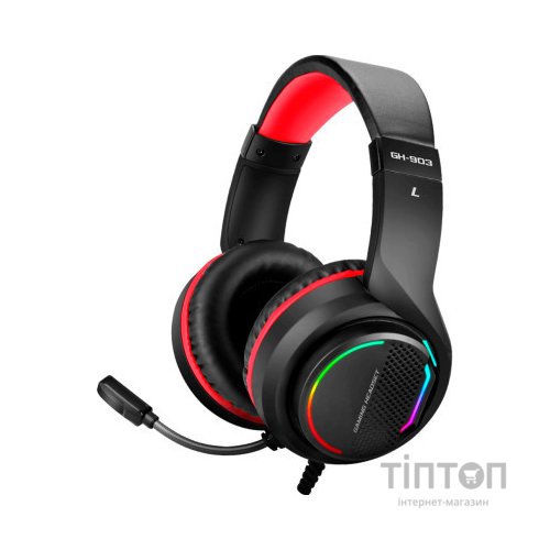 Навушники Xtrike ME GH-903 RGB-LED Black (GH-903)