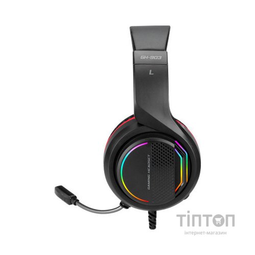 Навушники Xtrike ME GH-903 RGB-LED Black (GH-903)