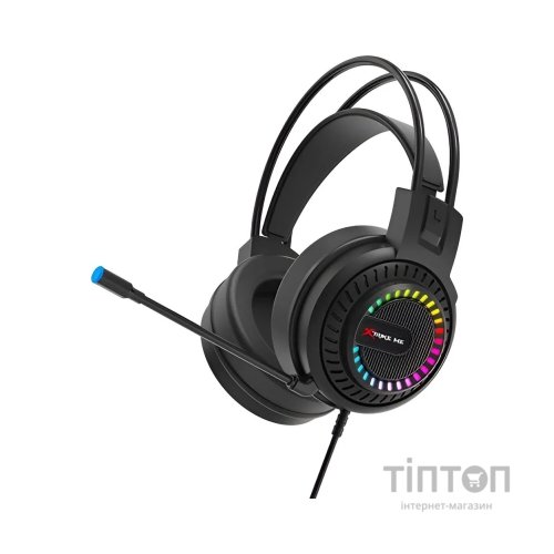 Навушники Xtrike ME HP-318 RGB Black (HP-318)