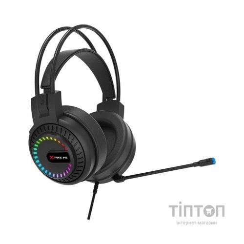Навушники Xtrike ME HP-318 RGB Black (HP-318)