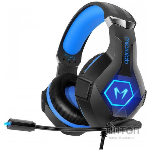 Навушники Microlab G7 Black/Blue (G7_b+b)