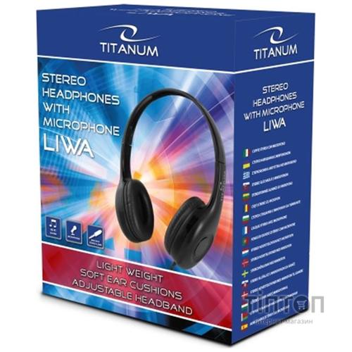 Навушники Esperanza Titanum Liwa Black (TH114)