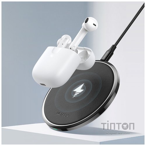 Навушники з мікрофоном UGREEN HiTune T2 Low Latency True Wireless Earbuds (WS105) Білі (80652)