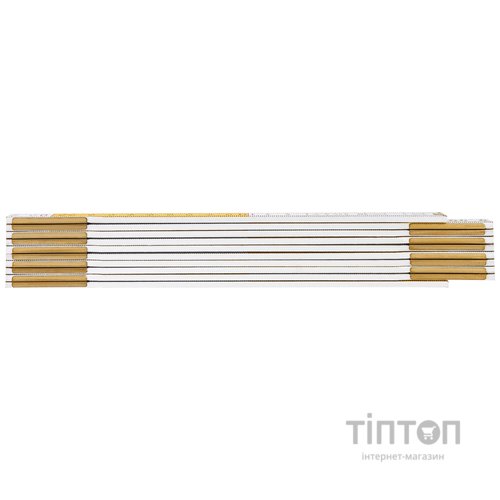 Лінійка будівельна Neo Tools складывающаяся деревянная, 2 м (74-020)