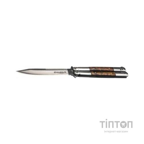 Ніж Boker Magnum Balisong Wood Large (06EX405)