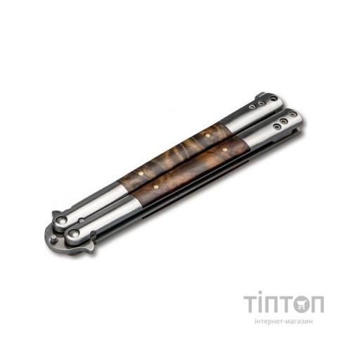 Ніж Boker Magnum Balisong Wood Large (06EX405)