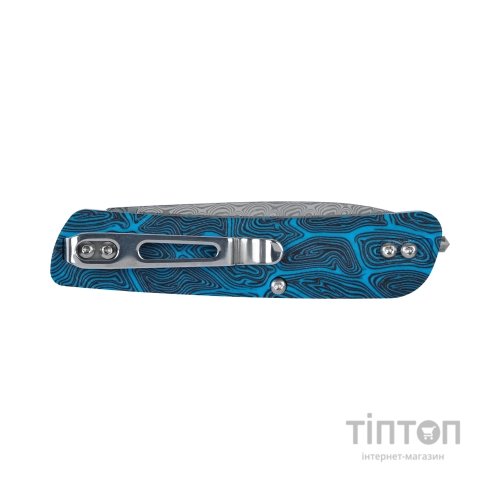 Ніж Boker Plus Tech Tool Damast Blue (01BO559DAM)
