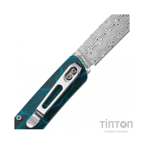 Ніж Boker Plus Tech Tool Damast Blue (01BO559DAM)