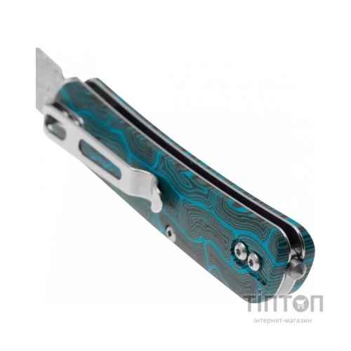 Ніж Boker Plus Tech Tool Damast Blue (01BO559DAM)