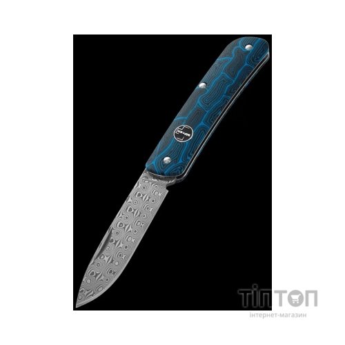 Ніж Boker Plus Tech Tool Damast Blue (01BO559DAM)