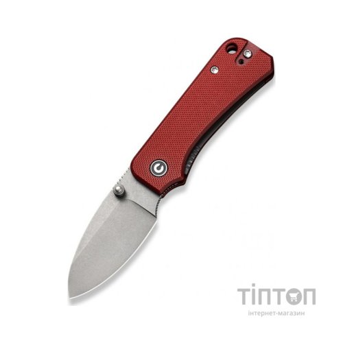 Ніж Civivi Baby Banter Stonewash Red G10 (C19068S-6)