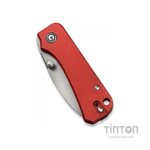Ніж Civivi Baby Banter Stonewash Red G10 (C19068S-6)