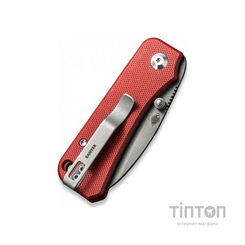 Ніж Civivi Baby Banter Stonewash Red G10 (C19068S-6)