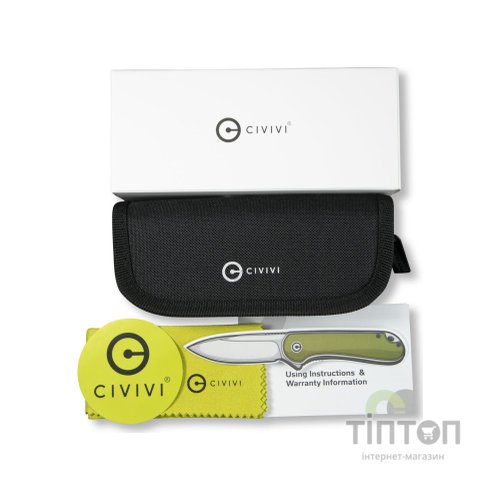 Ніж Civivi Baklash Micarta Green (C801K)