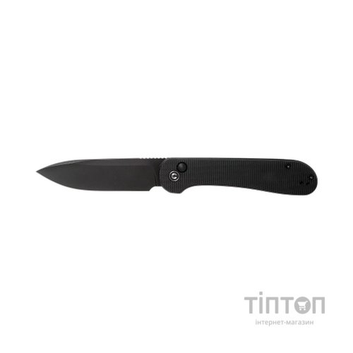 Ніж Civivi Button Lock Elementum Black G10 (C2103A)