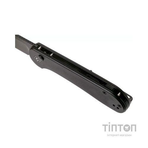 Ніж Civivi Button Lock Elementum Black G10 (C2103A)