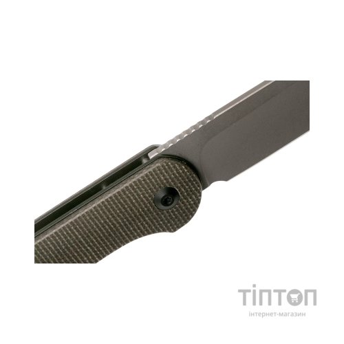 Ніж Civivi Button Lock Elementum Dark Green Micarta (C2103C)