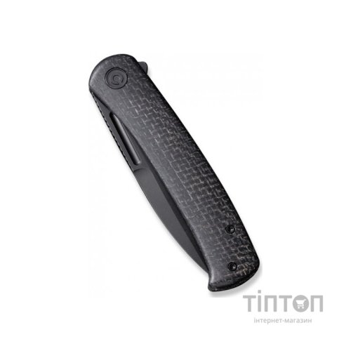 Ніж Civivi Caetus Black Blade Dark Micarta (C21025C-2)