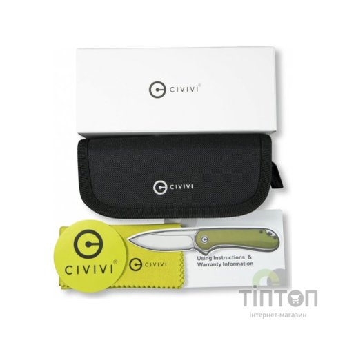 Ніж Civivi Cetos Bead Blast Wood (C21025B-4)