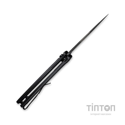 Ніж Civivi Cogent Serrated, Black G10, Darkwash (C20038E-1)