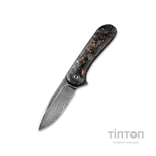 Ніж Civivi Elementum, Damascus, Carbon Fiber (C907C-DS3)
