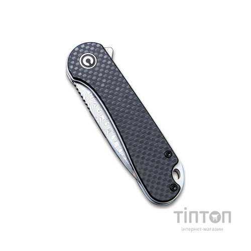 Ніж Civivi Elementum, Damascus, Carbon Fiber/G10 (C907DS)
