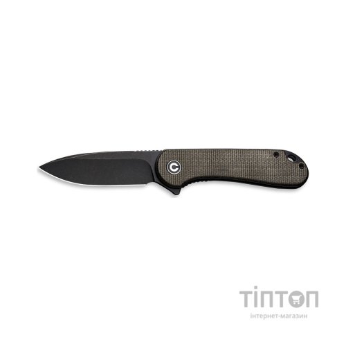 Ніж Civivi Elementum Dark Micarta Black Blade (C907Z)