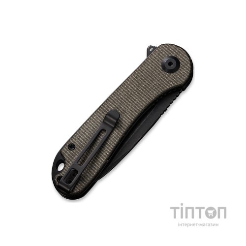 Ніж Civivi Elementum Dark Micarta Black Blade (C907Z)