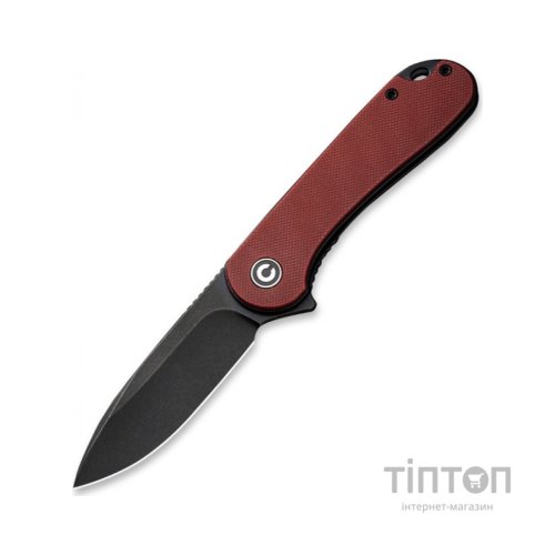 Ніж Civivi Elementum Darkwash Red G10 (C907A-1)