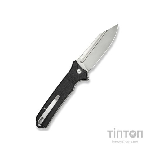 Ніж Civivi Neurohaptic, Bead Blast, чорний G10 (C23080-2)