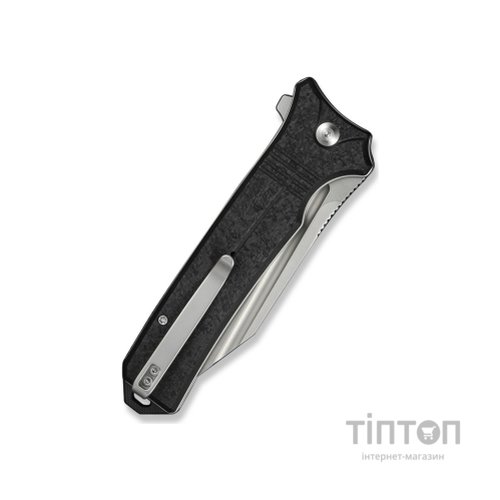 Ніж Civivi Neurohaptic, Bead Blast, чорний G10 (C23080-2)